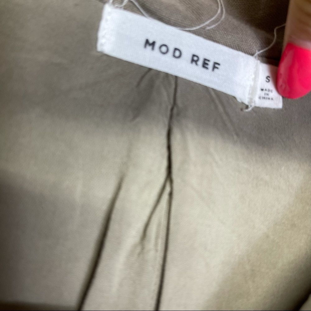 Mod Ref Linen Layering Jacket Coat - image 3